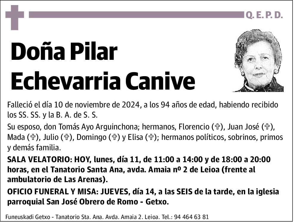 Pilar Echevarria Canive