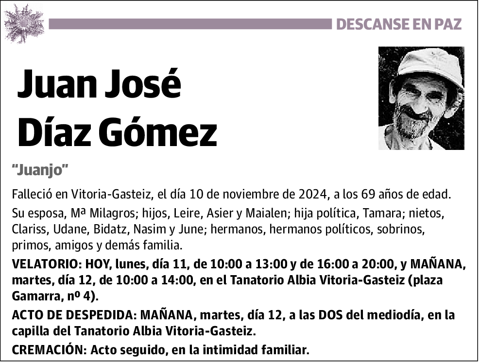 Juan José Díaz Gómez