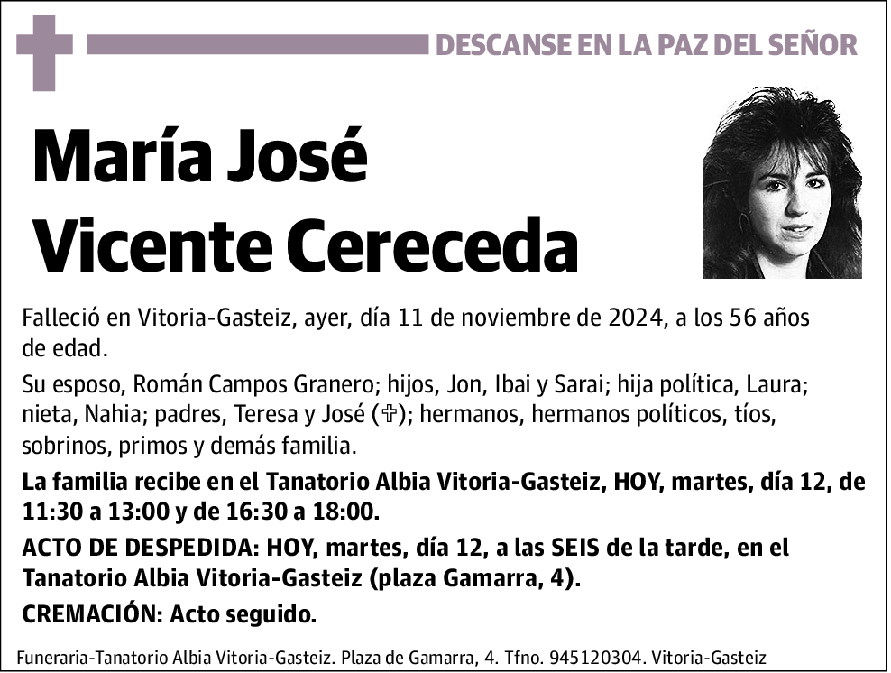 María José Vicente Cereceda