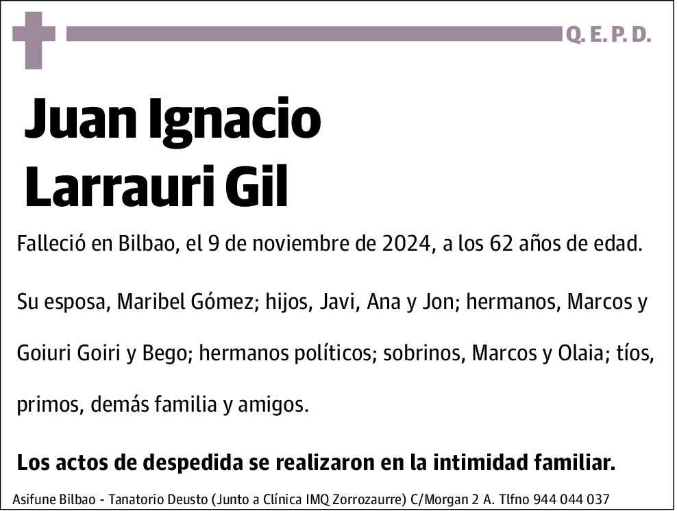 Juan Ignacio Larrauri Gil