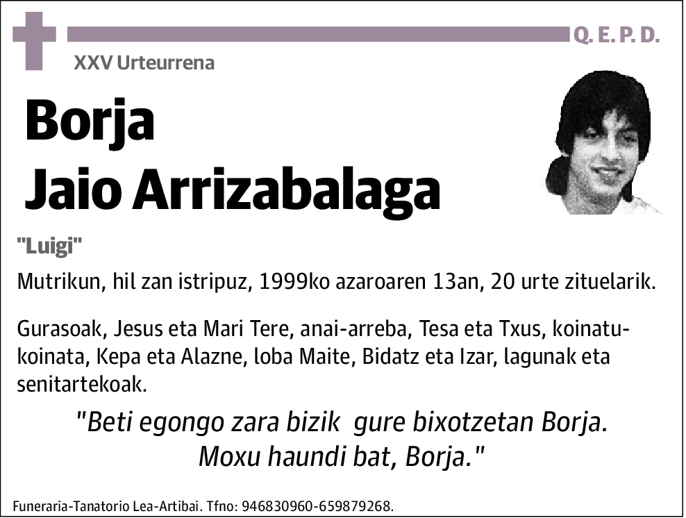 Borja Jaio Arrizabalaga