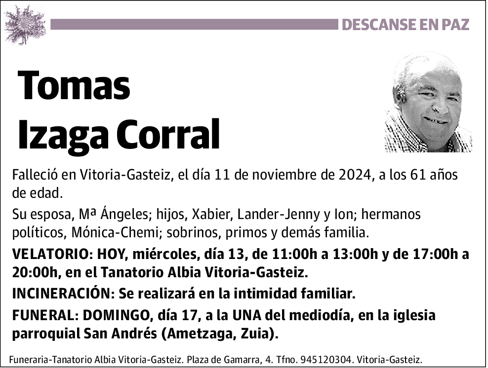 Tomás Izaga Corral
