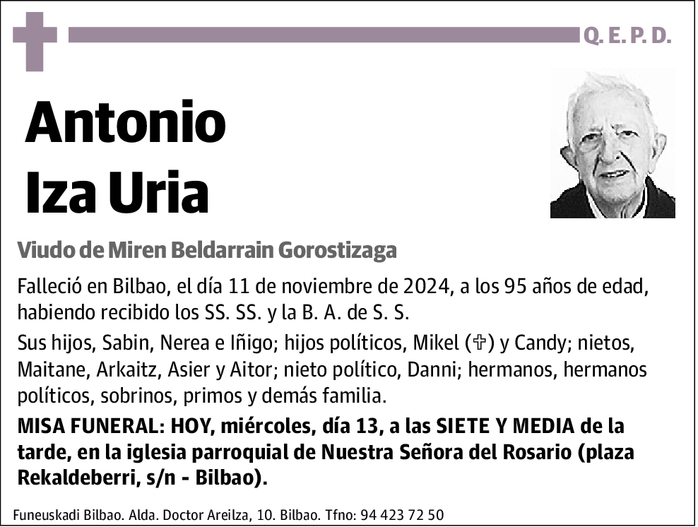 Antonio Iza Uria