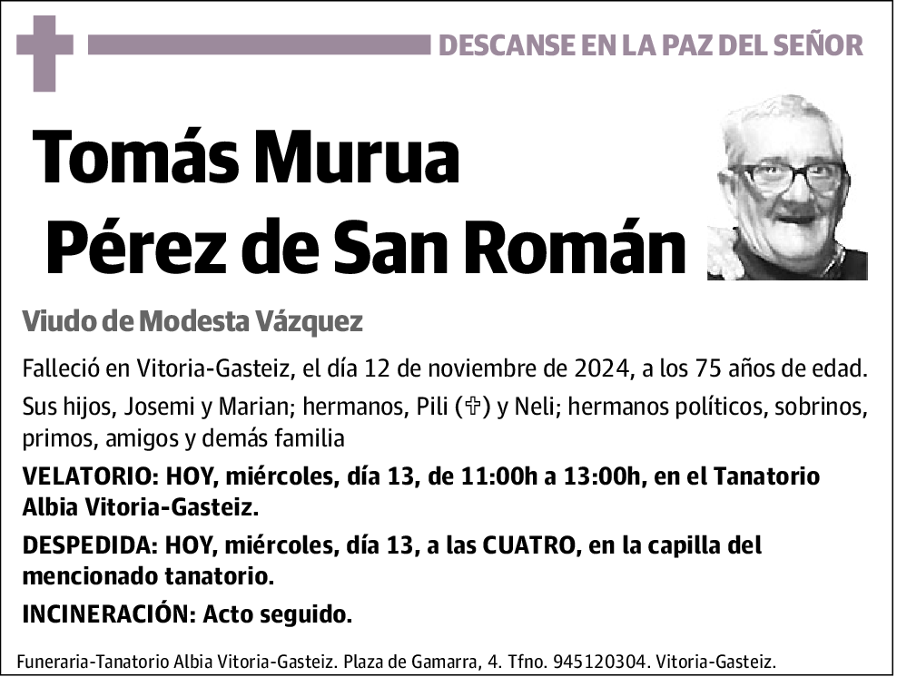 Tomás Murua Pérez de San Román