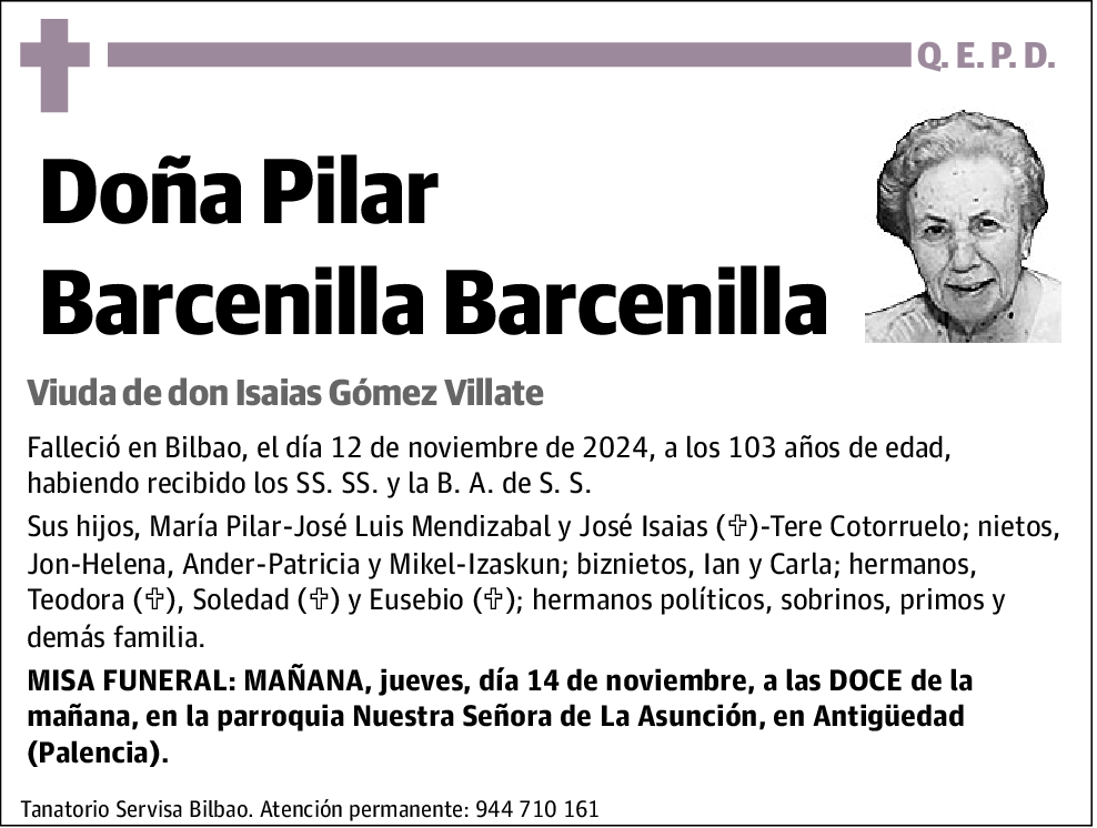 Pilar Barcenilla Barcenilla