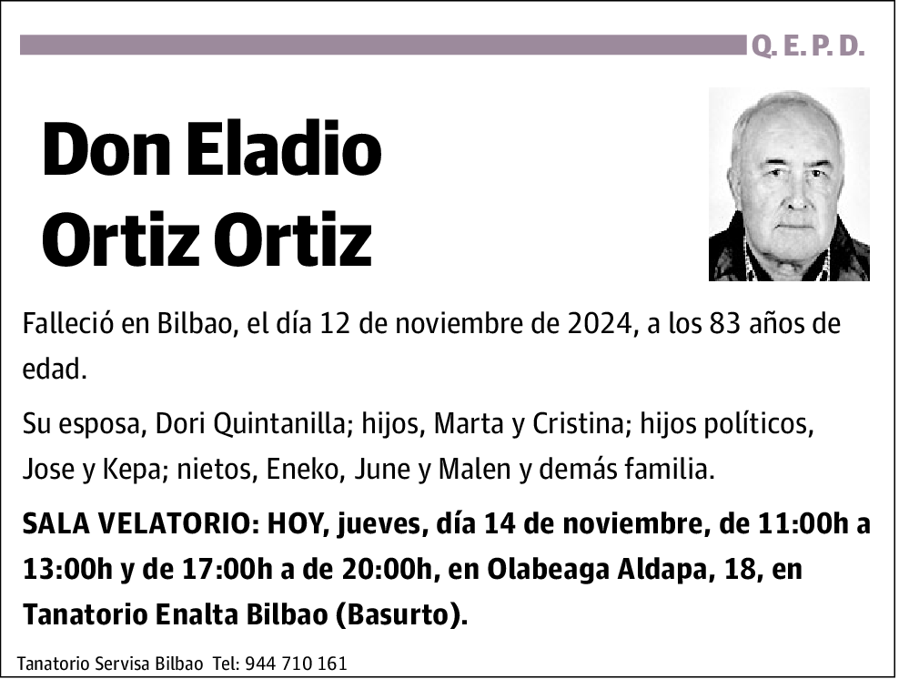 Eladio Ortiz Ortiz