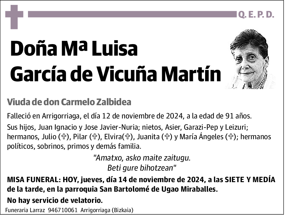 Mªluisa García de Vicuña Martín