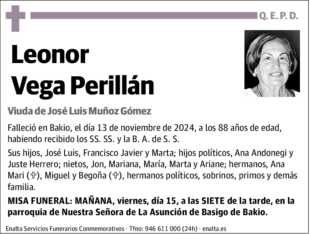 Leonor Vega Perillán