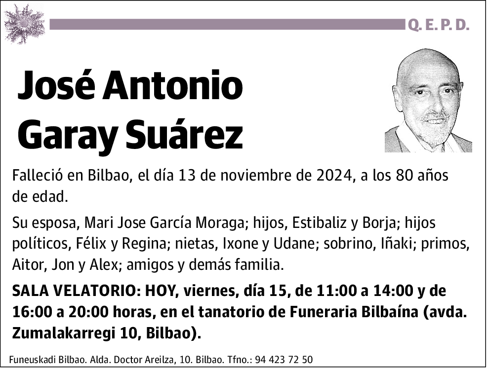 José Antonio Garay Suárez