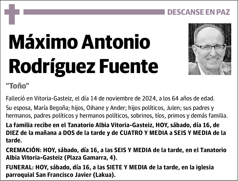 Máximo Antonio Rodríguez Fuente