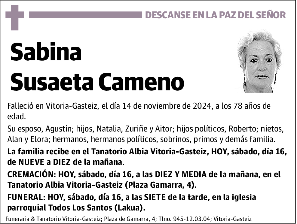 Sabina Susaeta Cameno