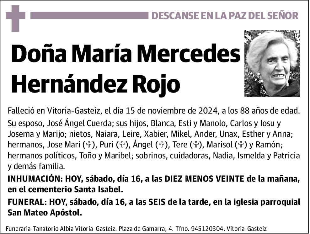 María Mercedes Hernández Rojo