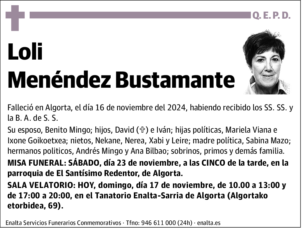 Loli Menéndez Bustamante