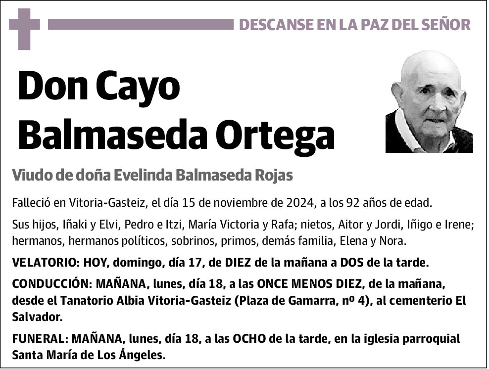 Cayo Balmaseda Ortega