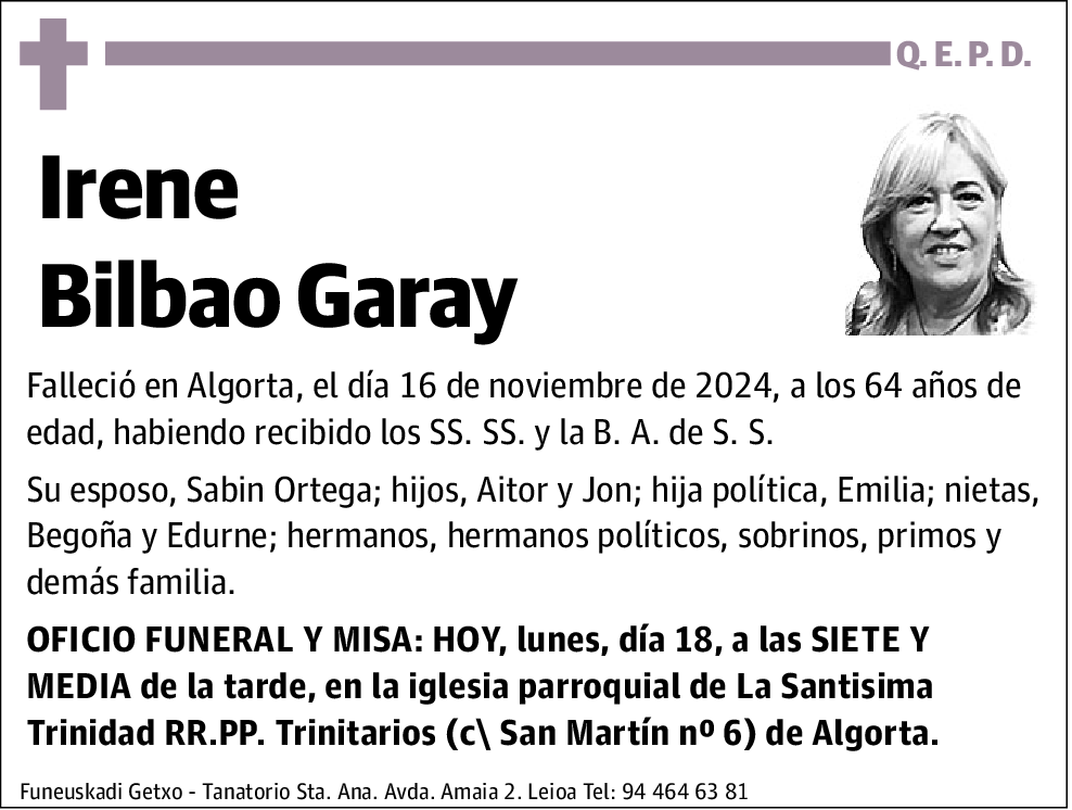 Irene Bilbao Garay