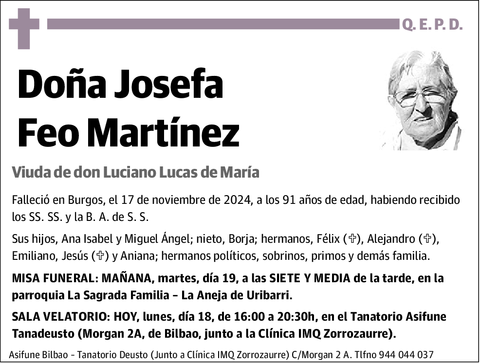 Josefa Feo Martínez