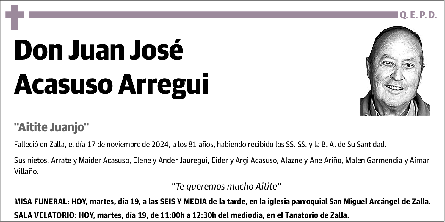 Juan José Acasuso Arregui