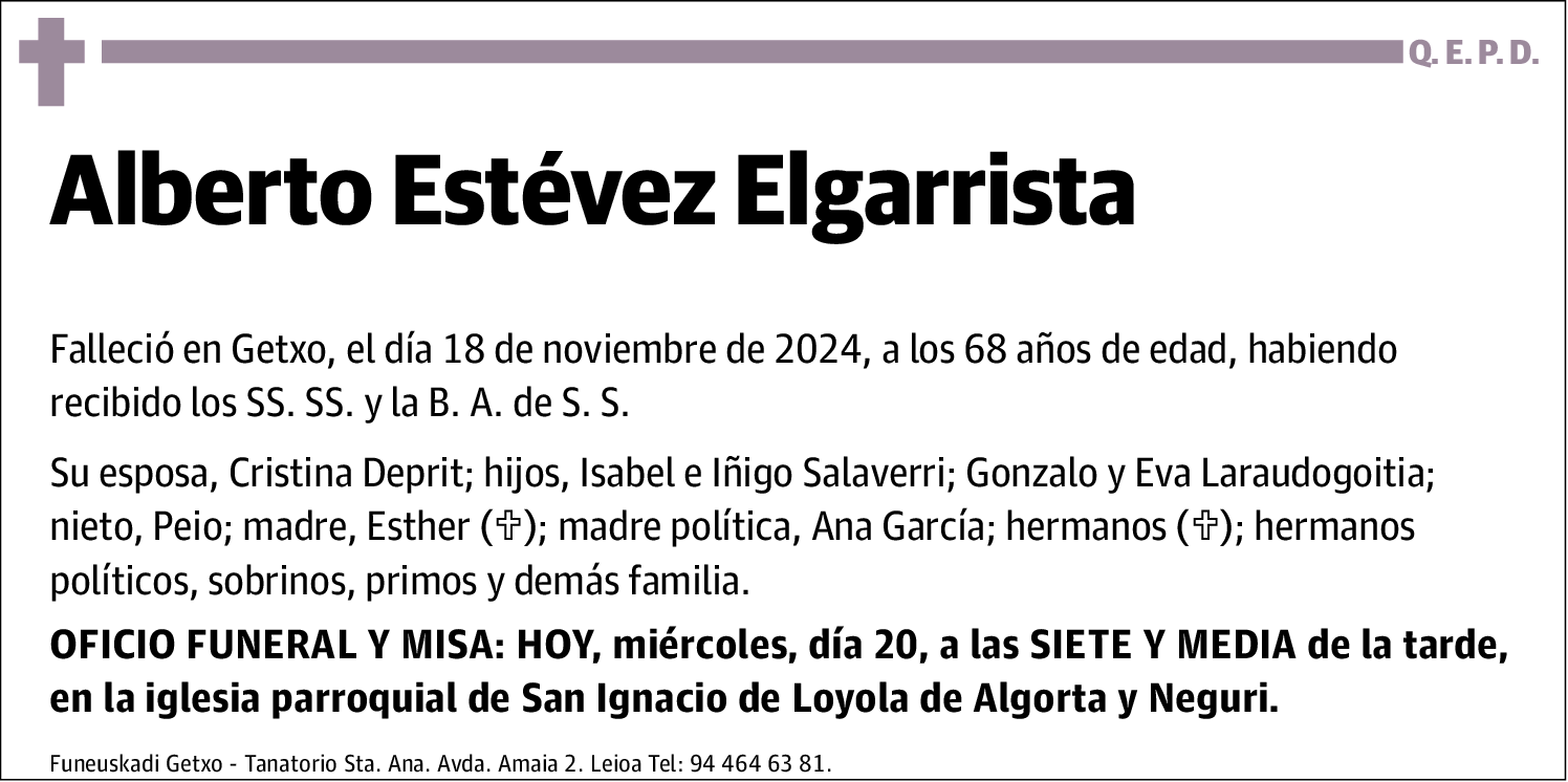 Alberto Estévez Elgarrista