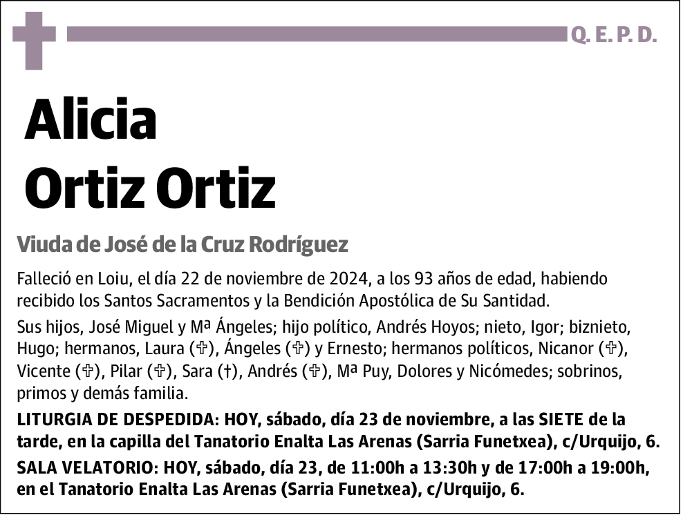 Alicia Ortiz Ortiz