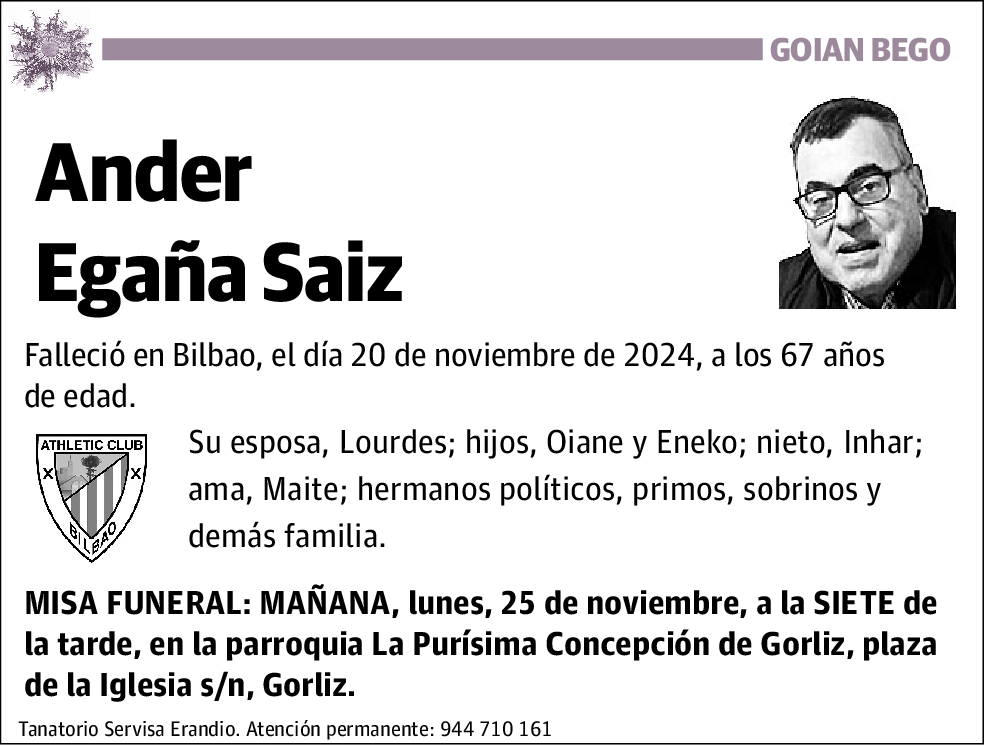 Ander Egaña Saiz