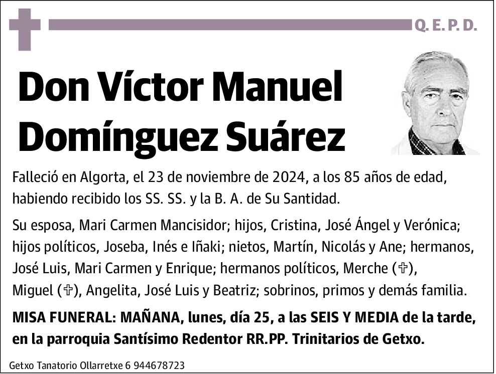 Víctor Manuel Domínguez Suárez