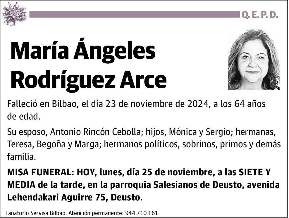 María Ángeles Rodríguez Arce