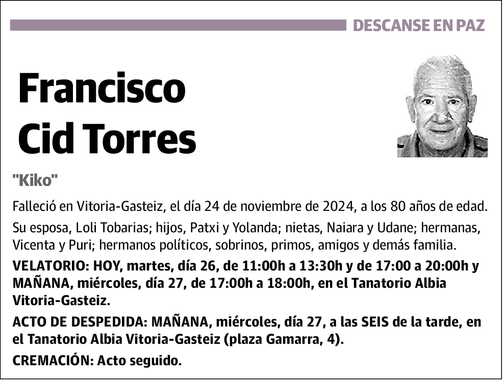 Francisco Cid Torres