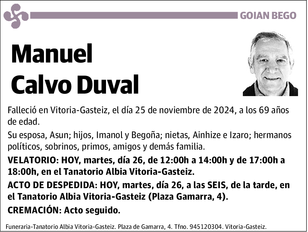 Manuel Calvo Duval