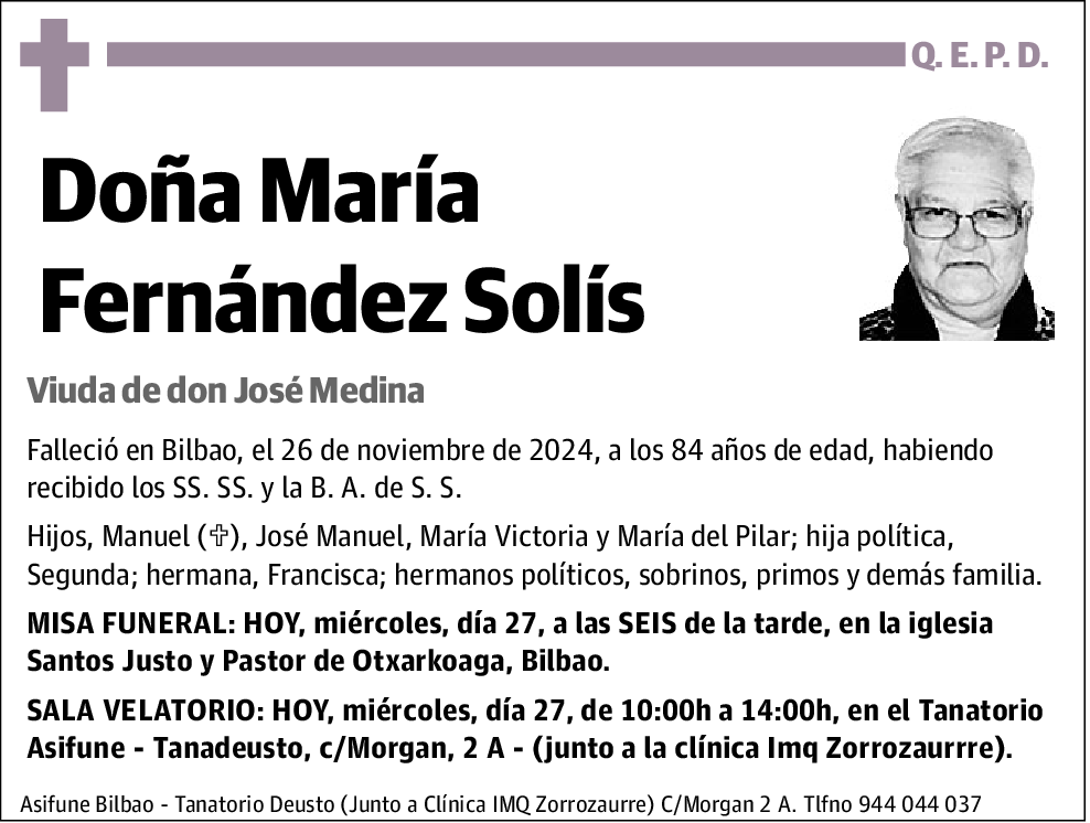 María Fernández Solís