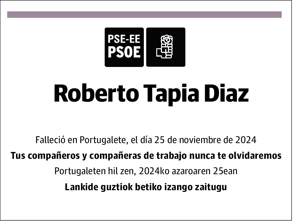 Roberto Tapia Díaz