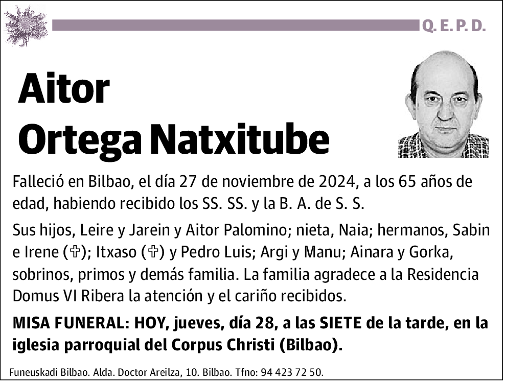 Aitor Ortega Natxitube