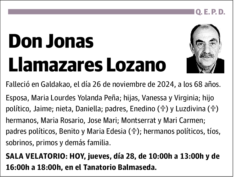 Jonas Llamazares Lozano