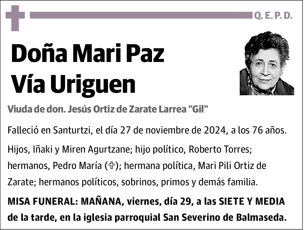 Mari Paz Vía Uriguen