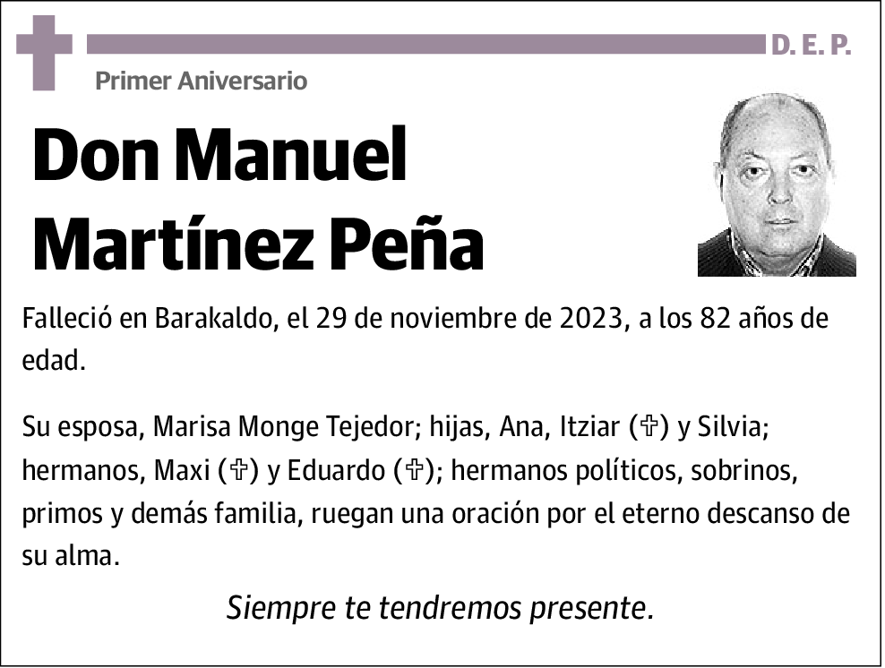 Manuel Martinez Peña