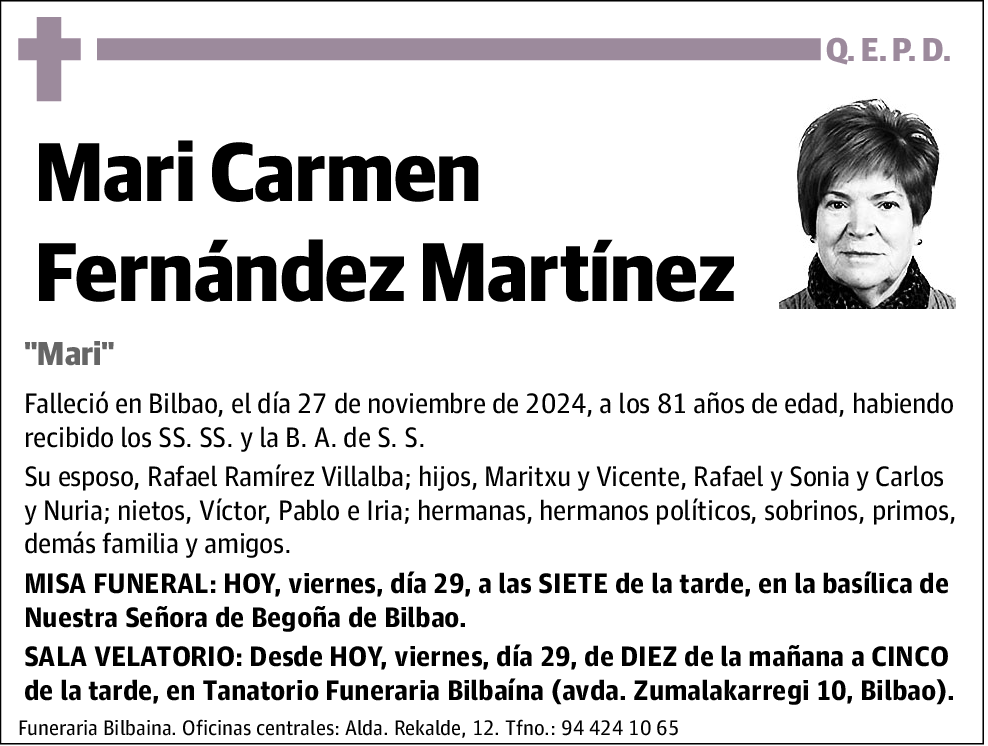 Mari Carmen Fernández Martínez