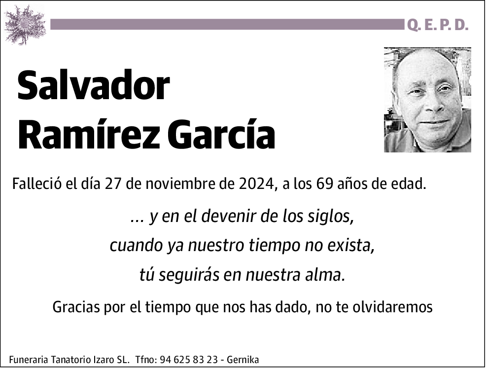 Salvador Ramírez García