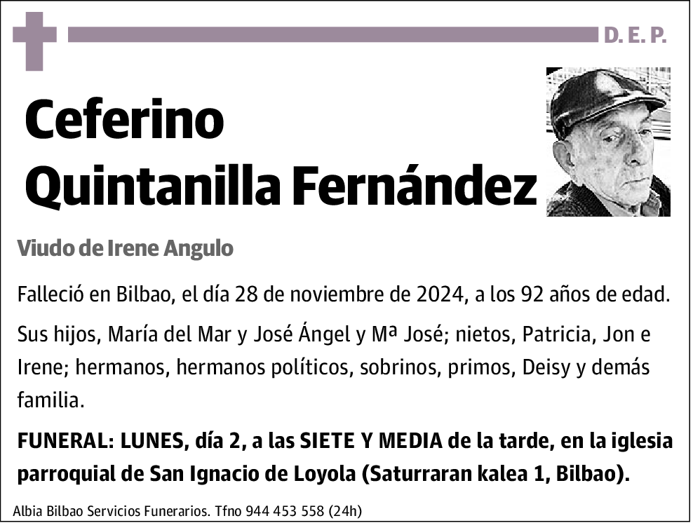 Ceferino Quintanilla Fernández