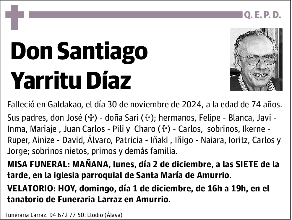 Santiago Yarritu Díaz