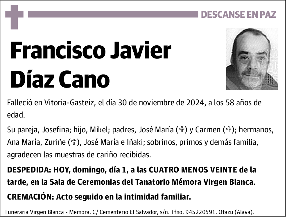 Francisco Javier Díaz Cano