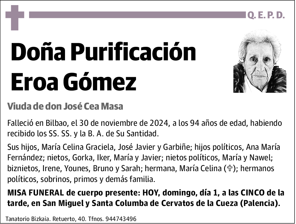 Purificación Eroa Gómez