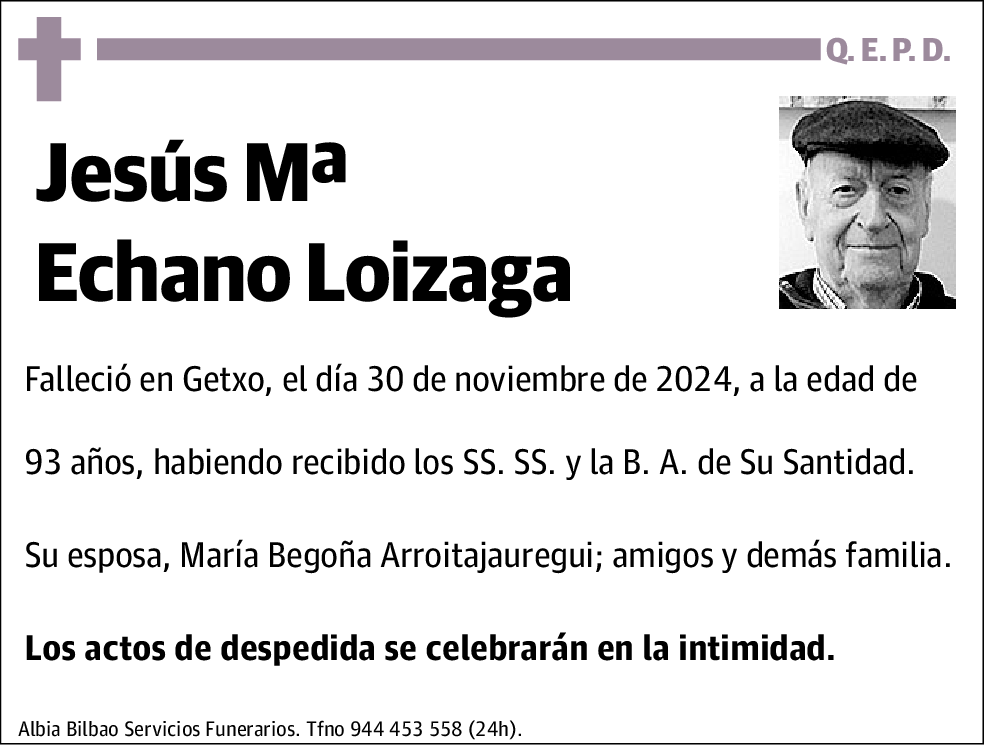 Jesús María Echano Loizaga