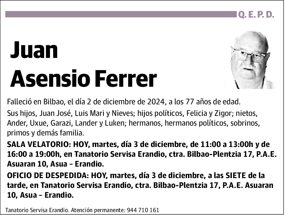 Juan Asensio Ferrer