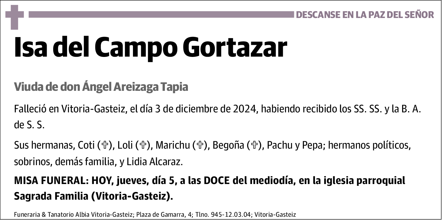 Isa del Campo Gortazar