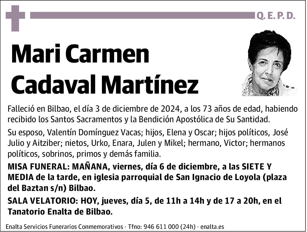 Mari Carmen Cadaval Martínez