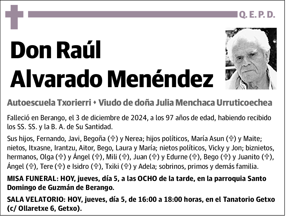 Raúl Alvarado Menéndez