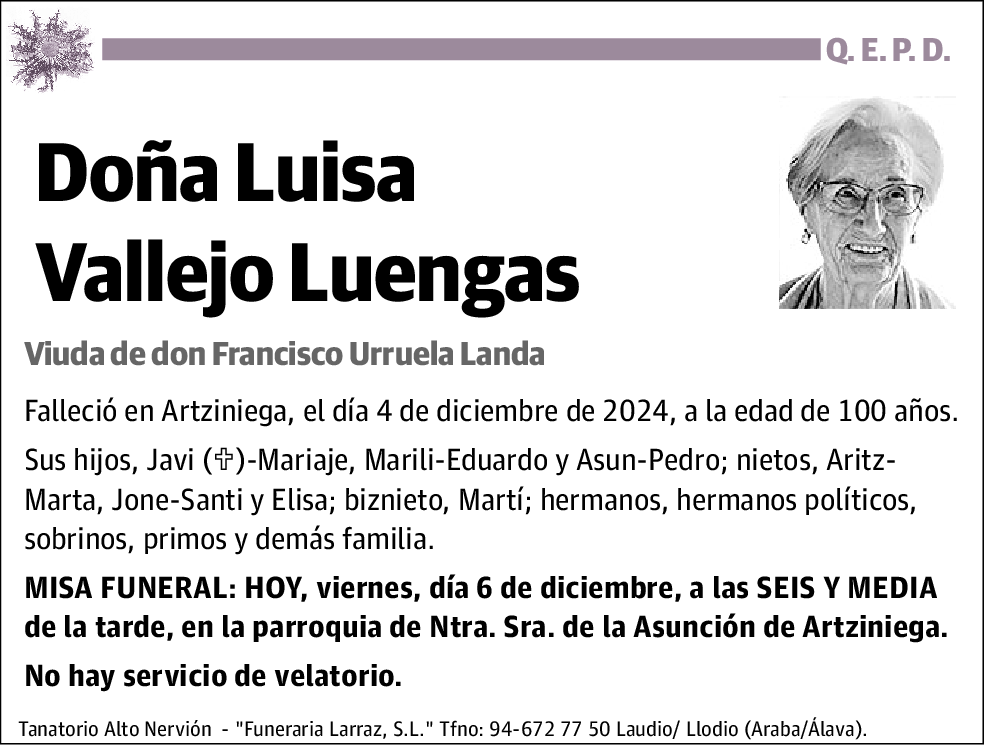 Luisa Vallejo Luengas