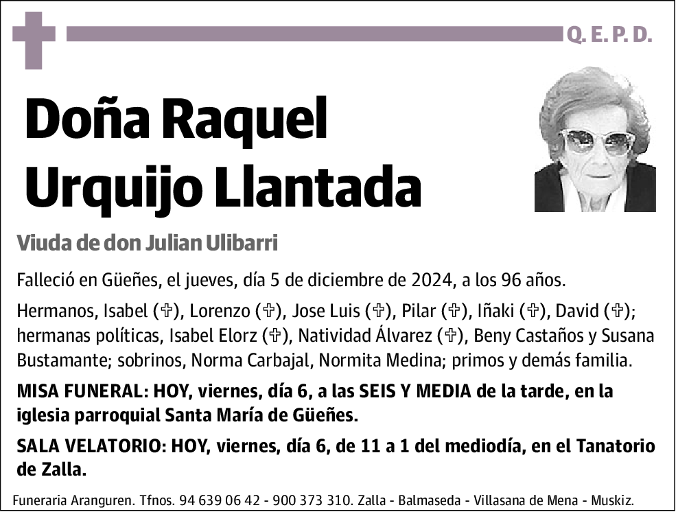 Raquel Urquijo Llantada