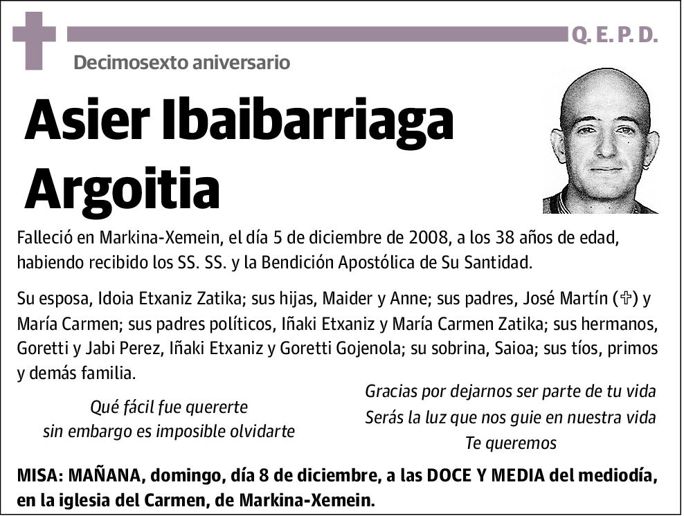 Asier Ibaibarriaga Argoitia