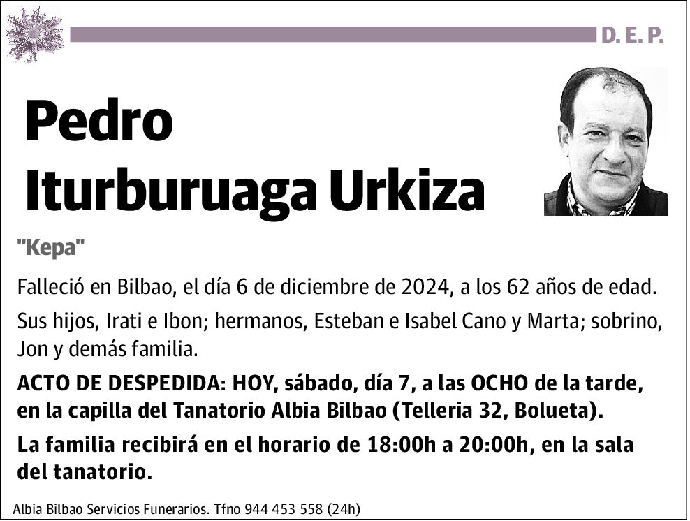 Pedro Iturburuaga Urkiza