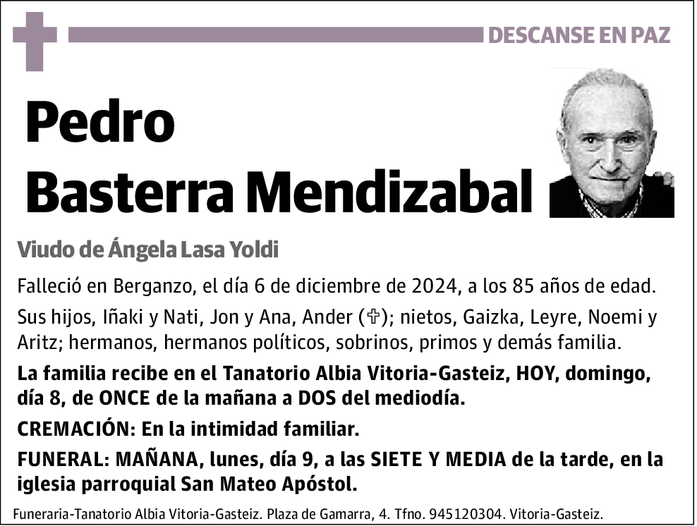 Pedro Basterra Mendizabal
